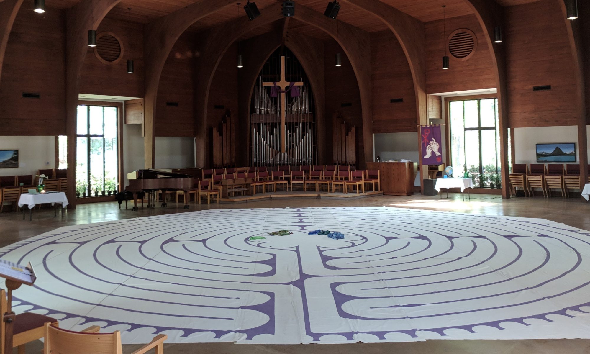 Labyrinth at Olin T. Binkley Baptist Church, Chapel Hill, NC