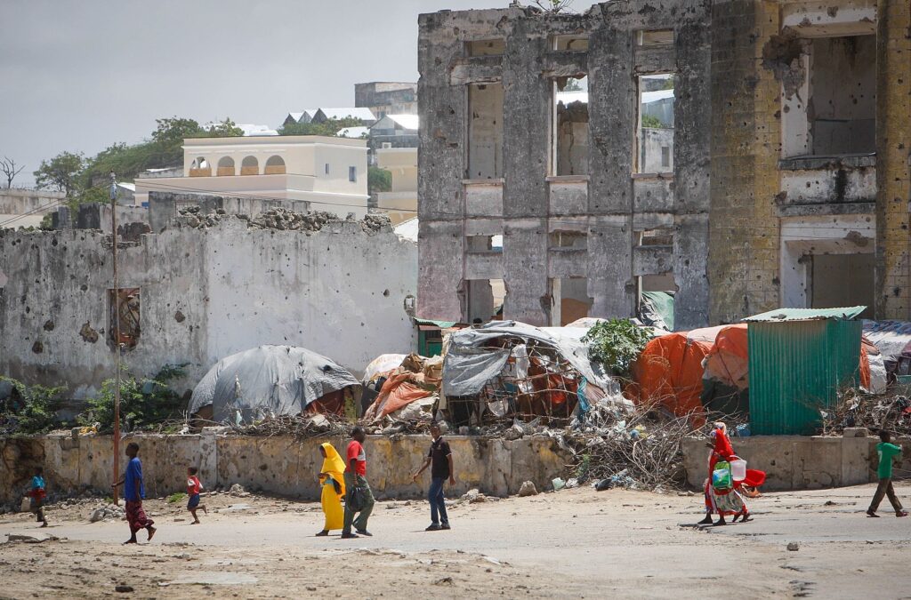 Mogadishu Bombed